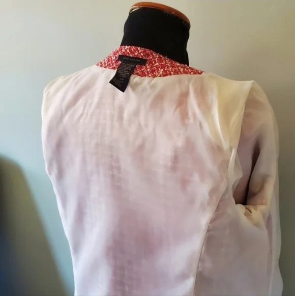 Anne Carson S Barbiecore Elle Woods Dainty Preppy Boucle Silk Tweed Blazer - Picture 13 of 13